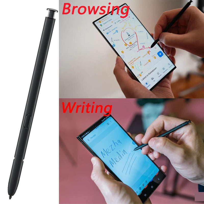 [Australia - AusPower] - Galaxy S23 Ultra Stylus Pen Replacement for Samsung Galaxy S23 Ultra S23 Ultra 5G Galaxy S23 Ultra S Pen Without Bluetooth+ Eject Pin(Phantom Black) 
