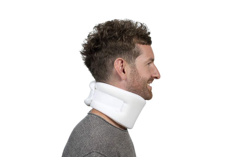 [Australia - AusPower] - FitPro 3" Foam Cervical Collar, Amazon Exclusive Brand, White -FP10003 3 Inch 