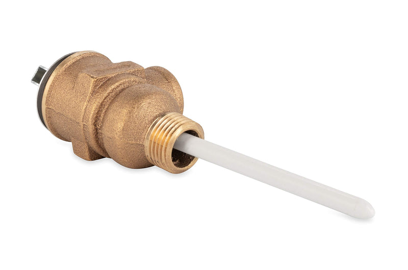 [Australia - AusPower] - Camco 10423 1/2" Temperature and Pressure Relief Valve with 4" Epoxy-Coated Probe , Brown 