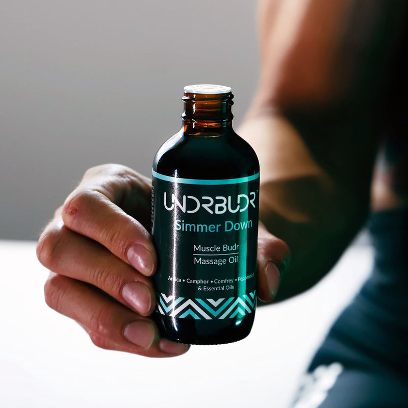 [Australia - AusPower] - UNDRBUDR Recovery Muscle Rub with Arnica, Comfrey, & Essential Oils, 4oz Oil 