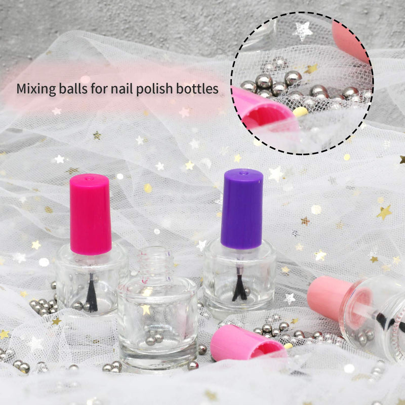 [Australia - AusPower] - Agidea 200PCS Paint Mixing Balls, Nail Polish Mixing Balls, 316 Stainless Steel Bearing Balls, 4mm/apr. 0.16 