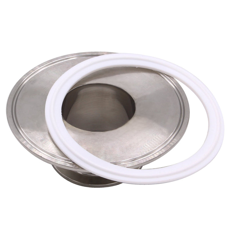 [Australia - AusPower] - DERNORD Teflon (PTFE) Tri-Clamp Gasket O-ring - 4 Inch Style Fits OD 119MM Sanitary Pipe Weld Ferrule (Pack of 2) Pack of 2 