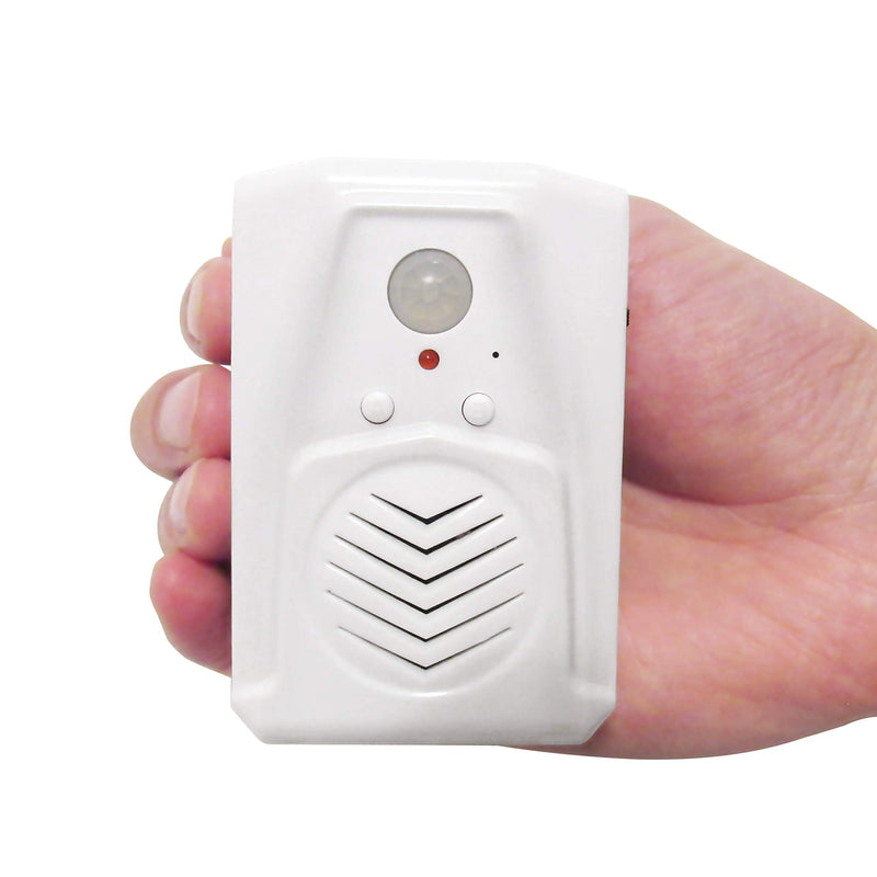 [Australia - AusPower] - SierraTeck Motion Activated Voice Player - Recordable, Built-in Microphone – Independent Living, Point of Sale Advertising, Door Greeter, Entry Alert 