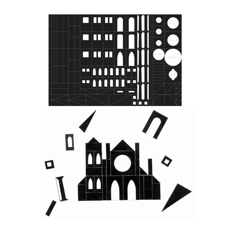 [Australia - AusPower] - Dowling Magnets Wonderboard STEAM Architect Magnet Set 