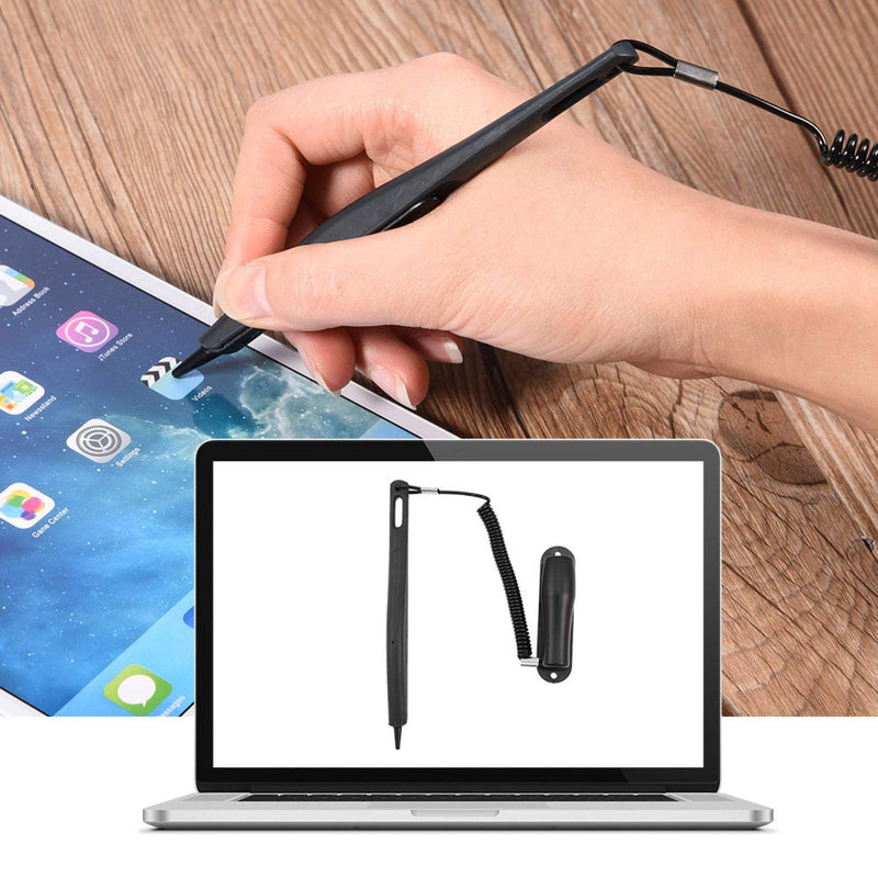 [Australia - AusPower] - Stylus Pens for Touch Screens Soft Round Touch Head Stylist Pen Compatible with Car Navigation POS Order Machine Tax Printer 