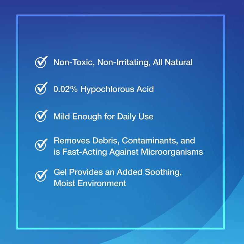 [Australia - AusPower] - OCuSOFT Hypochlor Gel Formulation Hypochlorous Acid 0.02% 59 Milliliters, for Irritated Eyelids Associated with Blepharitis, Dry Eyes, Meibomian Gland Dysfunction and Styes 