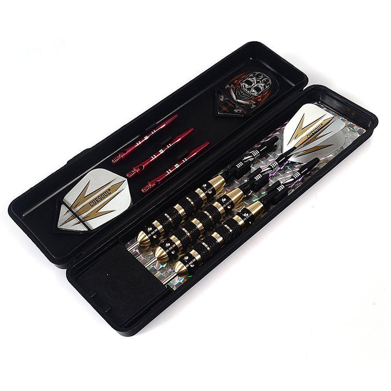 [Australia - AusPower] - CUESOUL 20/23/26 Grams Steel Tip Darts - Black Coating Brass Barrels 20 Grams 