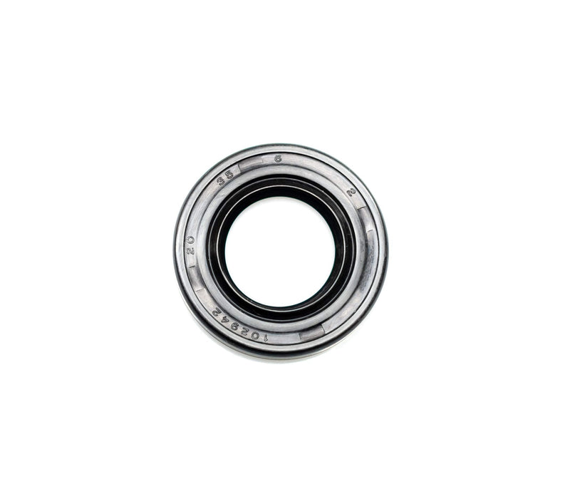[Australia - AusPower] - EAI Oil Seal 20mm X 35mm X 6mm TC Double Lip w/Spring. Metal Case w/Nitrile Rubber Coating 