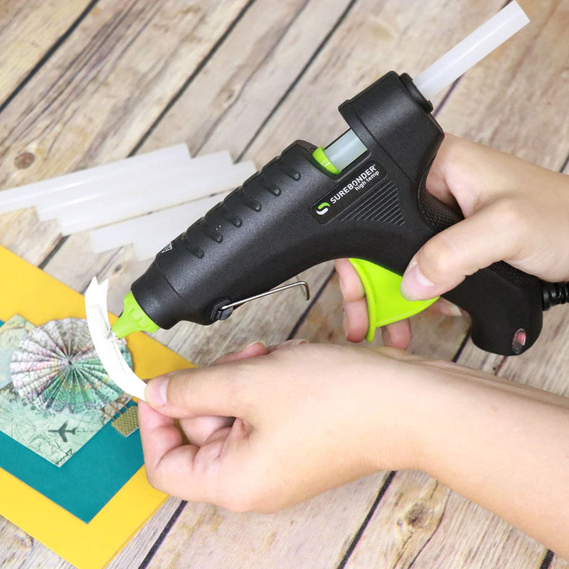 [Australia - AusPower] - Hot Glue Gun, Surebonder Full Size 40W High Temperature Glue Gun Kit with 20 Glue Sticks 