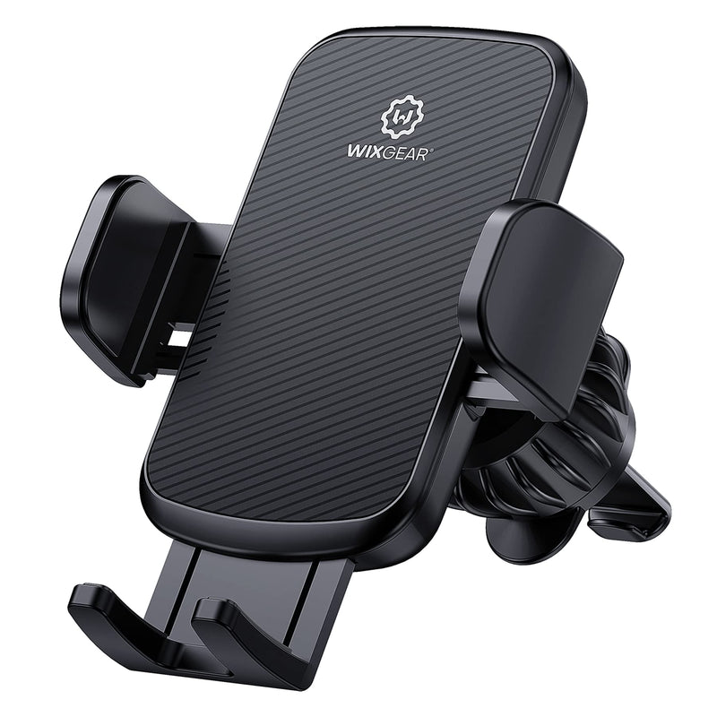 [Australia - AusPower] - WixGear Universal Air Vent Phone Holder for Car, Phone Mount for Car for Cell Phones (New Upgraded Vent Locks) 