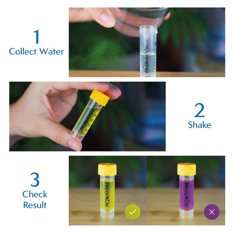 [Australia - AusPower] - AquaVial Swim Water Test Kit Detects and Identifies Pseudomonas and Coliforms | 2 Pack | Testing Kit for Swimming Pool Water Hot Tub Spa Pond | Water Tester Outdoor 