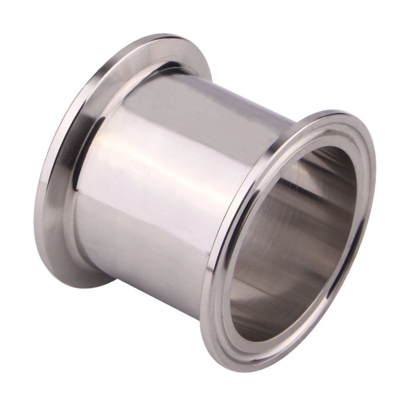 [Australia - AusPower] - DERNORD Sanitary Spool Tube with Clamp Ends,Stainless Steel 304 Seamless Round Tubing with 2 inch Tri Clamp 64MM Ferrule Flange (Tube Length: 2 Inch / 51MM) Tube Length: 2 Inch / 51MM 