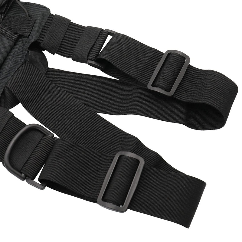 [Australia - AusPower] - Zkarabc Radio Shoulder Holster Chest Harness Holder Vest Rig for Two Way Radio Chest Front Pack Pouch Universal Walkie Talkies Case 