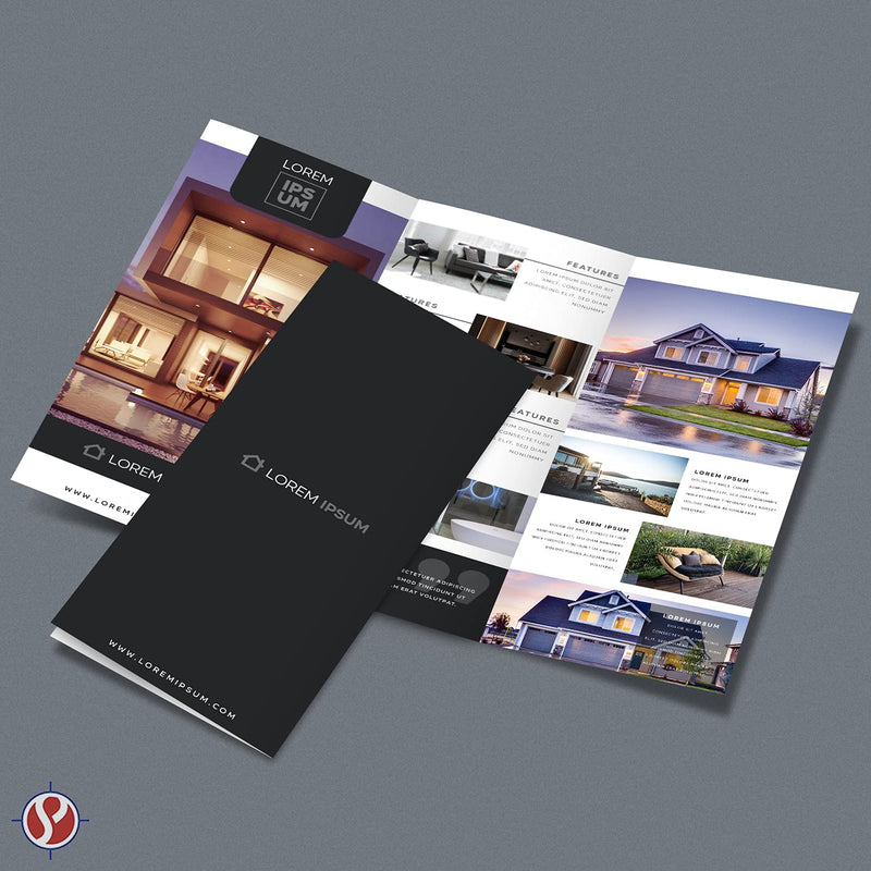 [Australia - AusPower] - Blank Bright White Tri-Fold Brochure Card Stock, 3 Panel Brochure for Restaurant Menus, Business Flyers and Pamphlets | 8.5” x 11” | 65lb (176gsm) Cardstock | 50 per Pack 