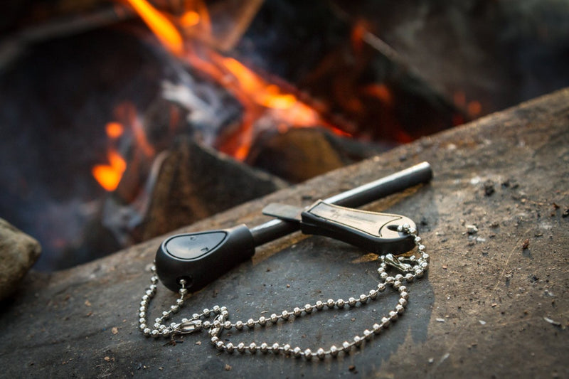 [Australia - AusPower] - The Friendly Swede Fire Starter for Survival - Ferro Rod Fire Starter Sticks, Easy Grip Flint and Steel Striker for Camping and Emergency (2 Pack) 2-Pack 