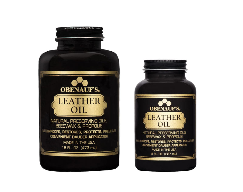 [Australia - AusPower] - Obenauf's Leather Oil Conditions Restores Preserves Dry Leather (8oz with Applicator) 8 Fluid-oz 