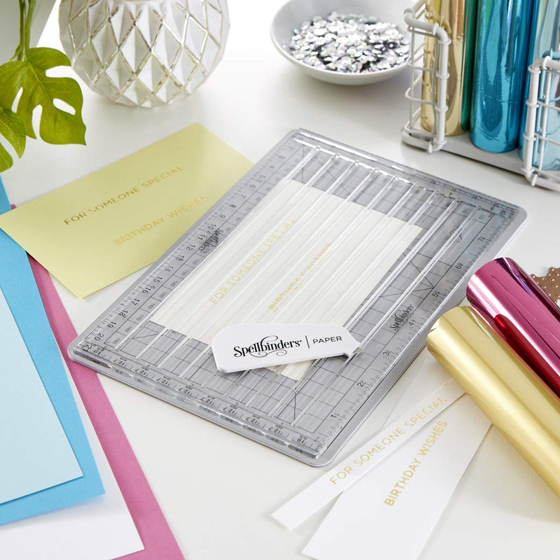 [Australia - AusPower] - Spellbinders Quick Trimmer Tool, Clear 