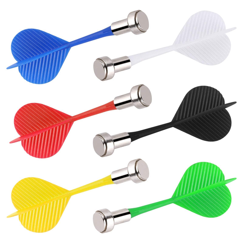 [Australia - AusPower] - Accmor 36 Pcs Magnetic Darts, Safe Plastic Darts, Magnetic Darts for Adults, Replacement Darts for Magnet Dartboard 