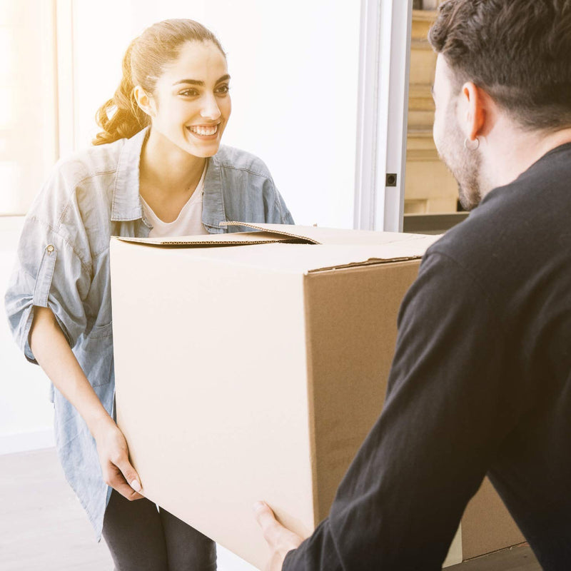 [Australia - AusPower] - IDL Packaging Small Corrugated Shipping Boxes 9"L x 6"W x 2"H (Pack of 5) – Excellent Choice of Sturdy Packing Boxes for USPS, UPS, FedEx Shipping – Easy-to-Recycle Cardboard Boxes for Packaging Pack of 5 