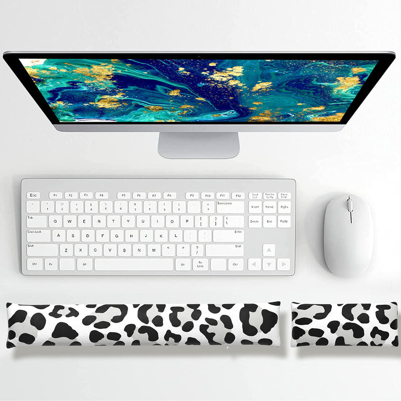 [Australia - AusPower] - Atufsuat Bean Bag Wrist Rest, Ergonomic Wrist Support for Keyboard and Mouse, Beaded Cushion for Wrist Arm Hand Elbow Support, Computer Laptop Accessories, Office Desk Decor for Women, Spots 