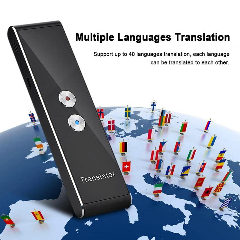 [Australia - AusPower] - Language Translator, Translate 40 Languages Voice Translator with Intelligent Speech Recognition Technology for Learning, Travelling, Business 