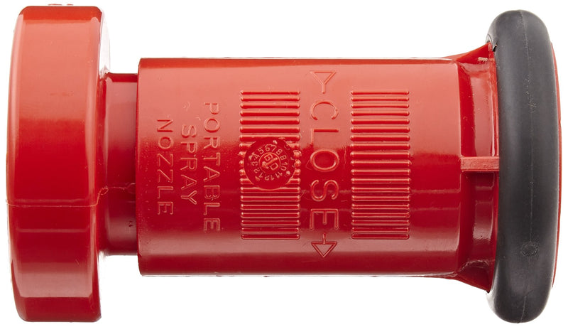 [Australia - AusPower] - Dixon Valve CFB2015S Thermoplastic Fire Equipment, Constant Flow Fog Nozzle, 2" SIPT (NPSH) - Red 1-(Pack) 