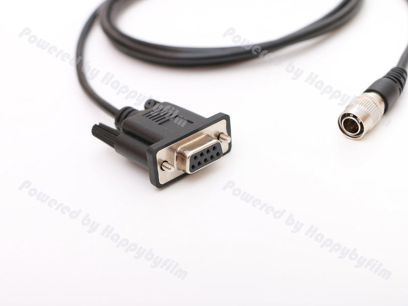 [Australia - AusPower] - DB9 COM Data Cable 5ft Male 6pin Hirose for Trimble Total Stations S8,S6,M3 Total Stations Connect to Computer 