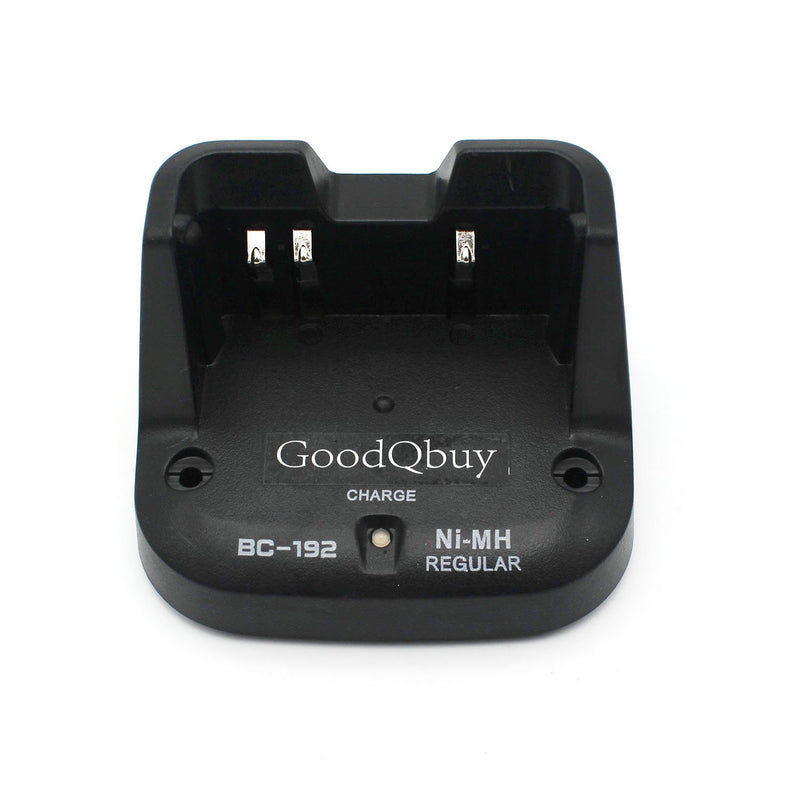 [Australia - AusPower] - GoodQbuy Smart Battery Charger BC-192 is Compatible with Icom Walkie Talkie F3001 F4001 F3101D F4104D F3002 F4002 F3003 F4003 IC-F27SR BP264 Battery 