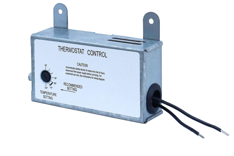 [Australia - AusPower] - Iliving ILG-002T Fan Thermostat Control Box, 8, Silver 