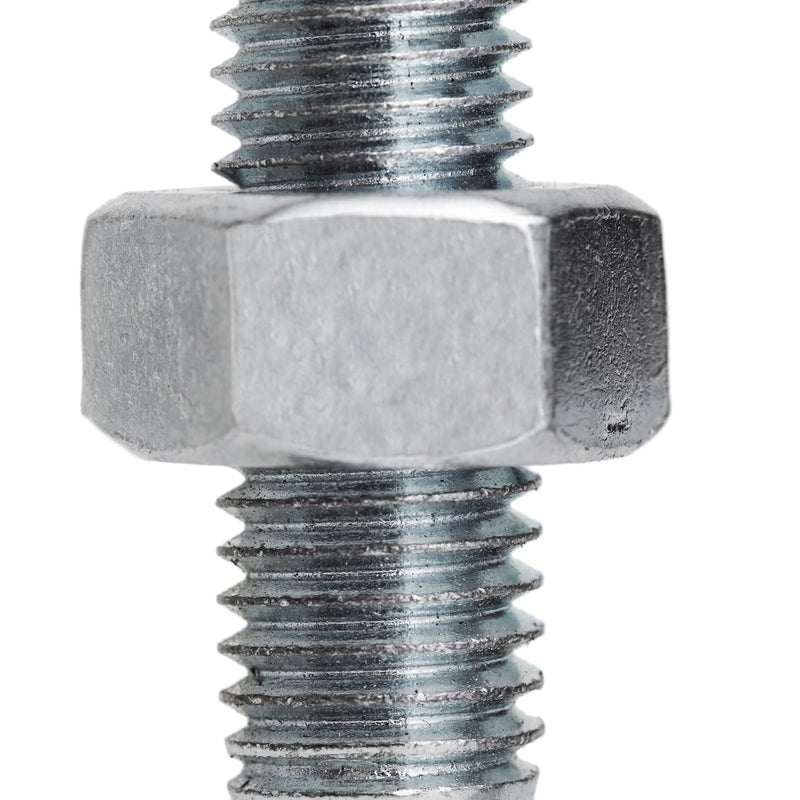 [Australia - AusPower] - 100Pcs 1/4" Hex Nut 304 Stainless Steel 6mm Nuts. 6 mm 