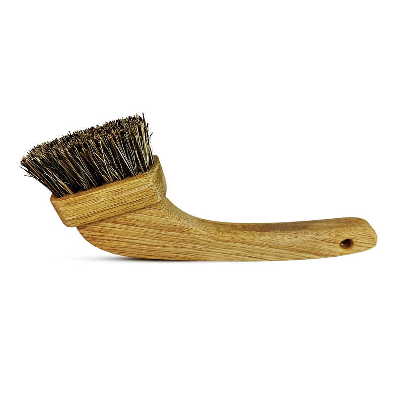 [Australia - AusPower] - Naturolic All-Natural Grout Brush Set | Palmyra and Tampico Bristles | Multi-Surface Deep Cleaner for Grout, Tile, Shower, Bathtub, Countertop | Eco Friendly Cleaning Products | Pack of 2 