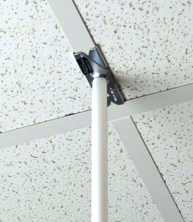 [Australia - AusPower] - ALZO Suspended Drop Ceiling Video Projector Mount with Scissor Clamp for T-Bar Attachment 