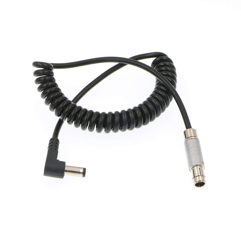 [Australia - AusPower] - Uonecn 3 pin Male to Right Angle DC Spring Cable for Tilta Cameras Power Cable 
