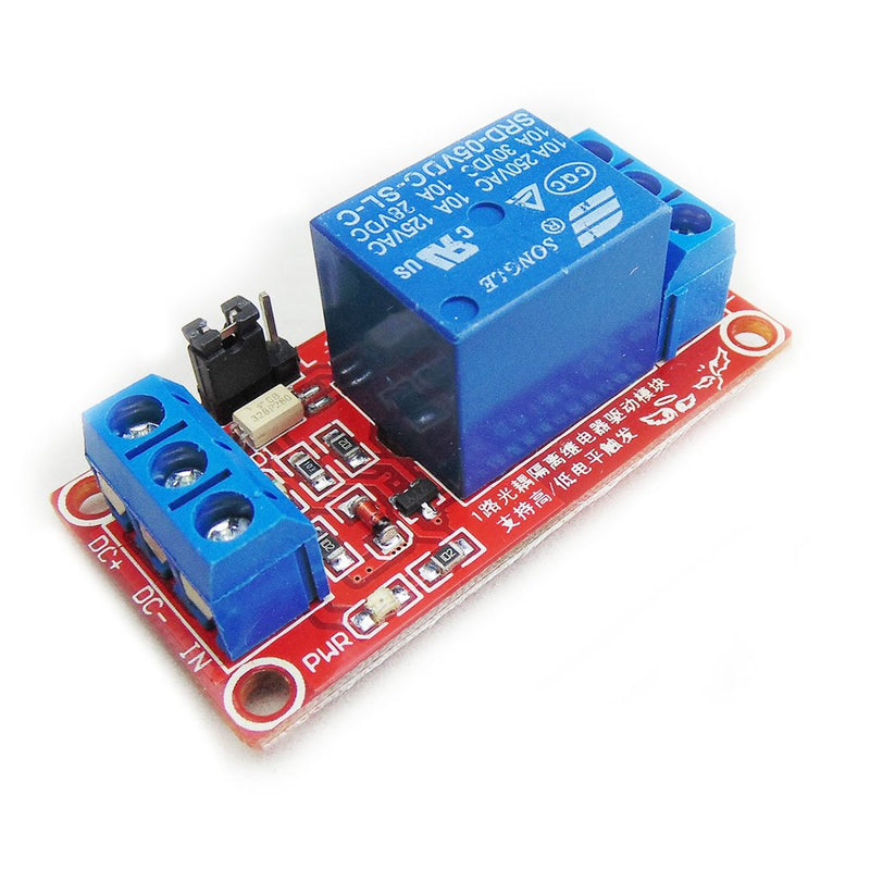 [Australia - AusPower] - HiLetgo 2pcs 5V One Channel Relay Module Relay Switch with OPTO Isolation High Low Level Trigger 
