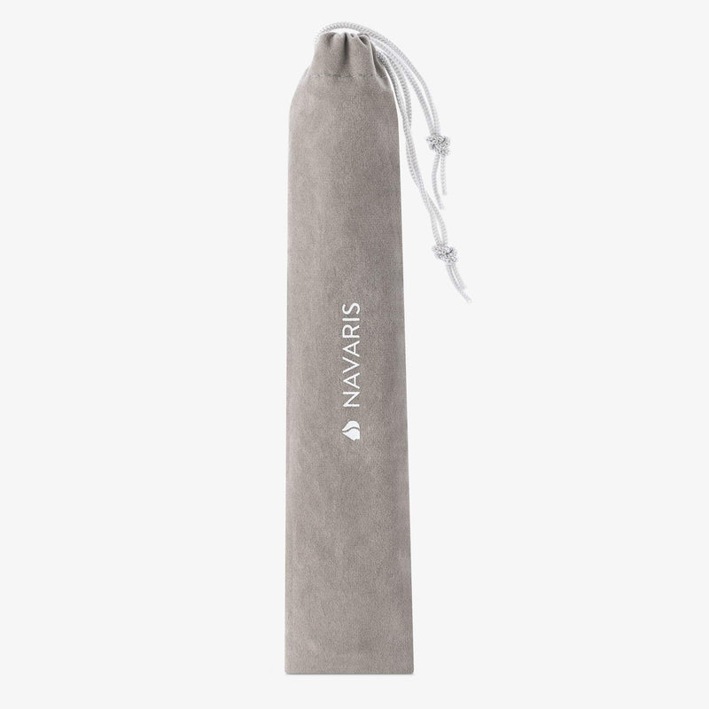 [Australia - AusPower] - Navaris Long Handle Titanium Sporks (Set of 2) - 8.4" (21.5cm) Long Metal Spork Set for Backpacking and Camping - Strong Ultra Lightweight Cutlery 
