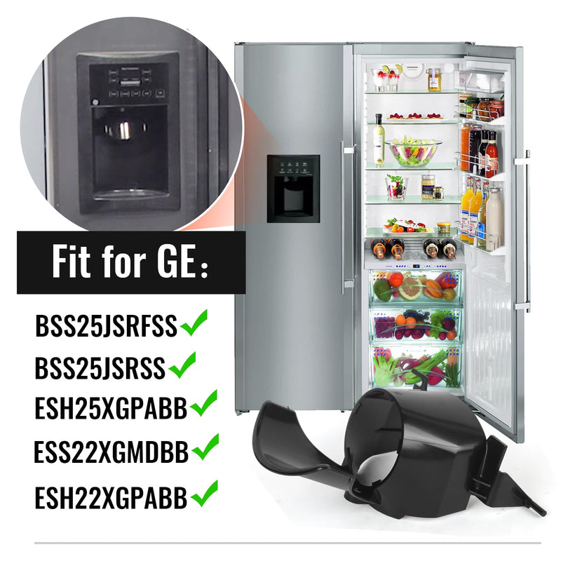 [Australia - AusPower] - Refrigerator Ice Dispenser Funnel WR17X11267 for GE, Replace 947252 AH652226 EA652226 PS652226 WR17X10743 WR17X11148 WR17X11277 