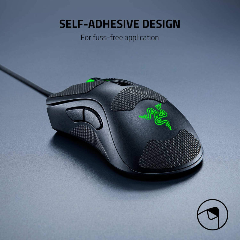 [Australia - AusPower] - Razer Mouse Grip Tape für Razer DeathAdder V2, DeathAdder Elite, DeathAdder Essential (Rutschfest, Selbstklebend, Vorgeschnitten) 