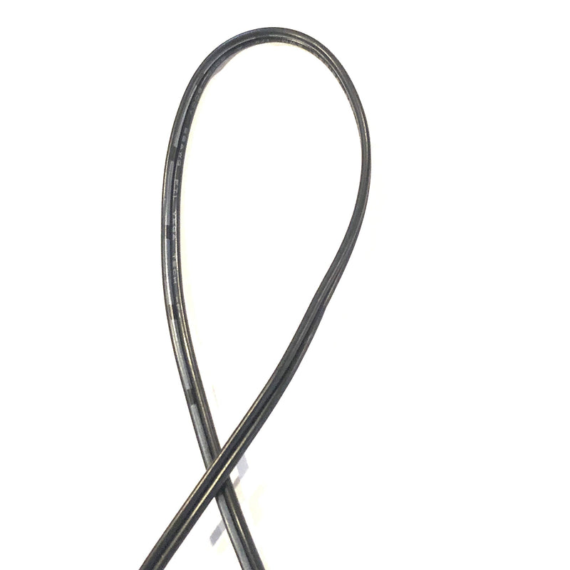 [Australia - AusPower] - 1 Foot Right Angle DC Power 5.5mm x 2.1mm Patch Cable Flat Wire Male Male 