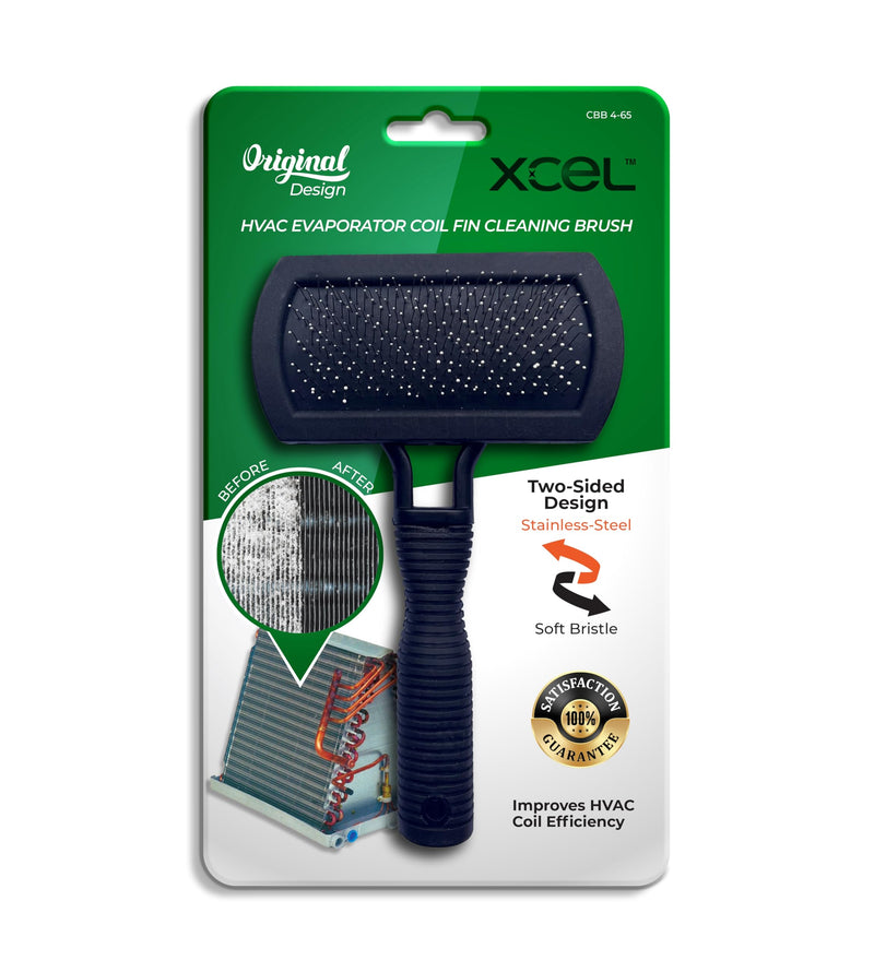 [Australia - AusPower] - Next Generation Air Conditioner Evaporator Coil Fin Cleaning Brush V2 (Double-Sided) - By XCEL Rectangular 