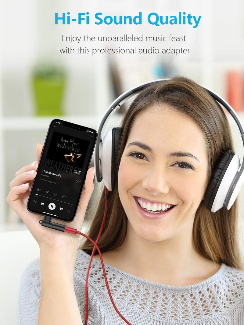 [Australia - AusPower] - Mangotek USB C to 3.5mm Audio Adapter, USB Type C to Aux 3.5mm Female Headphones Jack Adapter USBC Android Dongle Compatible with Samsung Galaxy S21 Ultra S20 Pixel Oneplus Google Note 20 iPad Pro Black 