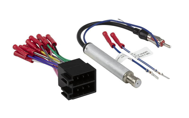 [Australia - AusPower] - SCOSCHE VW1A2B Compatible with Select 1986-2004 VW and Audi Wire Harness & Antenna Adapter Bundle 1986-2004 VW and Audi Harness & Adapter Bundle 