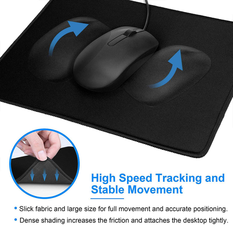 [Australia - AusPower] - Bigfoot Loch Ness Monster UFO Sasquatch Alien Mouse Pad Non-Slip Gaming Mouse Pad with Stitched Edge Computer Pc Mousepad Rubber Base for Office Home 