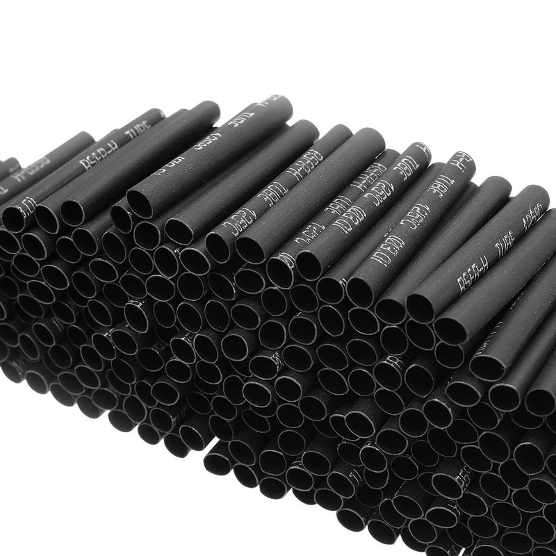 [Australia - AusPower] - uxcell-a15072200ux0178 Wire Wrap Sleeve 3 mm Dia 30 mm Long Heat Shrink Tubing 240Pcs Black 