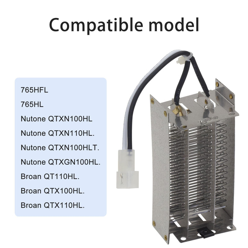 [Australia - AusPower] - S97016565 Heating Element Fits for Nutone Heat Replaces 97020888 S97020888 