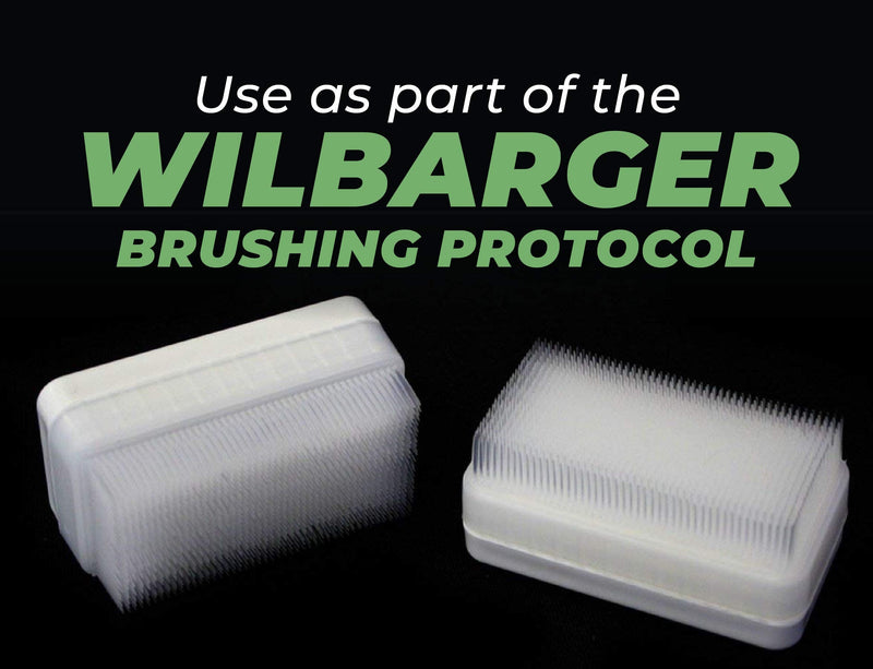 [Australia - AusPower] - Wilbarger Therapy Brush - Therapressure Brush for Occupational Therapy for Sensory Brushing – Designed by Patricia Wilbarger – Use as Part of The Wilbarger Brushing Protocol – 12 Pack 