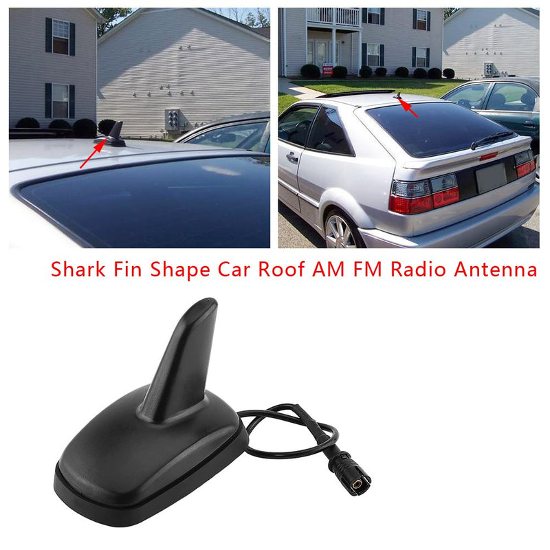 [Australia - AusPower] - Akozon Antenna Shark Fin Shape Car Roof Sport Style Aerial for Golf MK4 MK5 MK MK2 MK3 MK3 for Skoda Fabia 2000-2004 Superb 2002-2007 ROOMSTER 2006-2007 