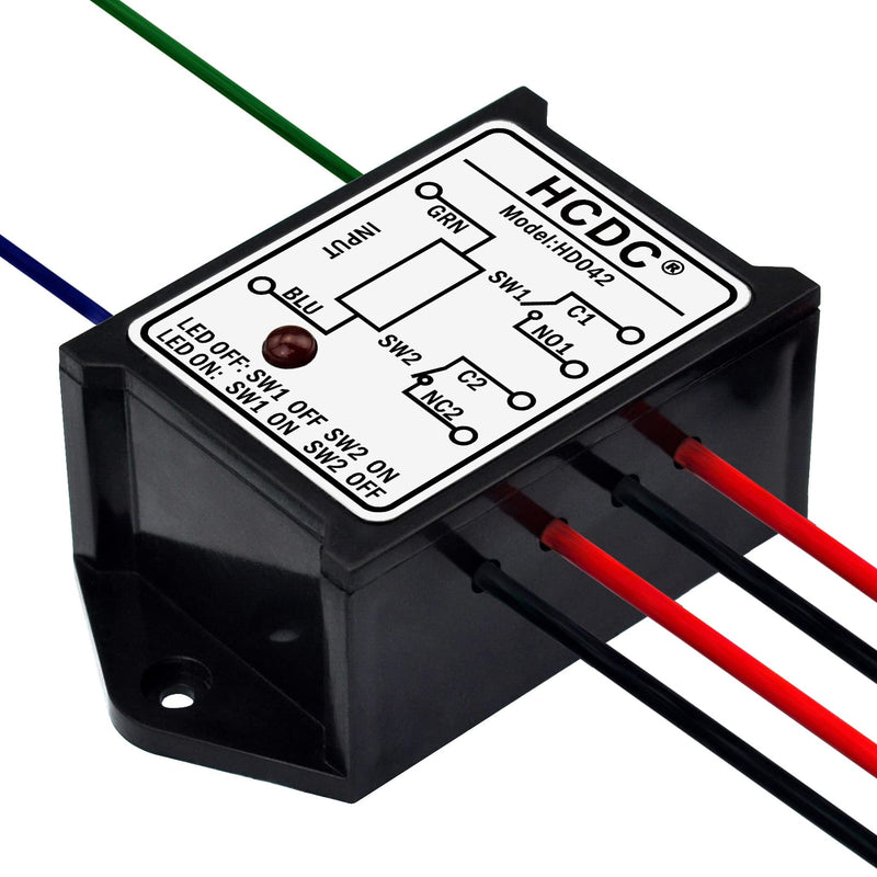 [Australia - AusPower] - DPST 1NO 1NC 8 Amp Power Relay Module (AC/DC 12V) AC/DC 12V 