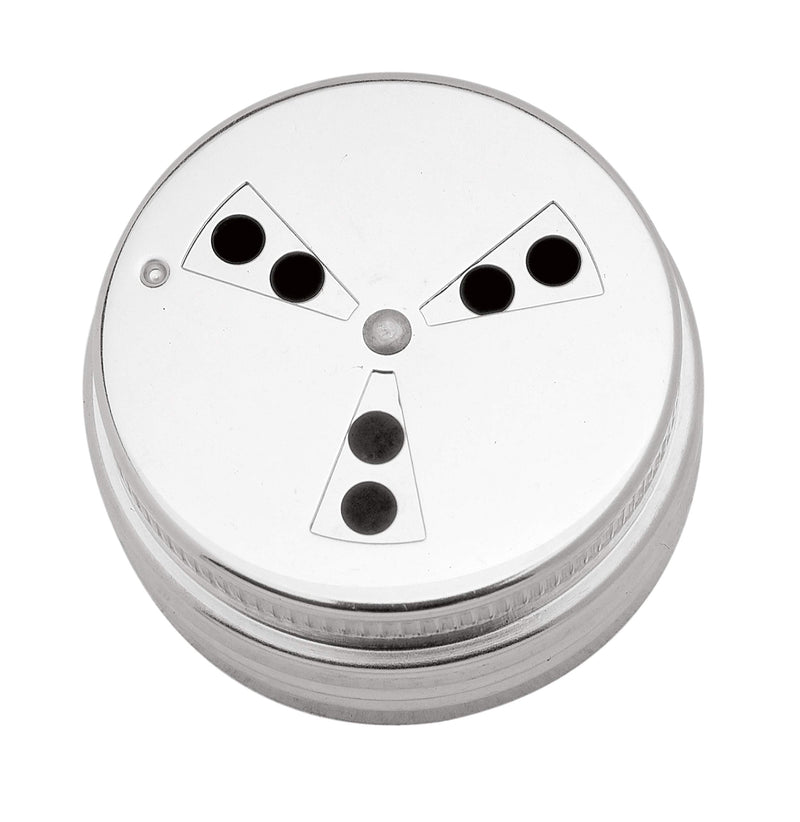 [Australia - AusPower] - Norpro Shaker Cup Glass Adjustable Pizzeria Style Pepper/Salt/Cheese/Spice 5.25" 1 