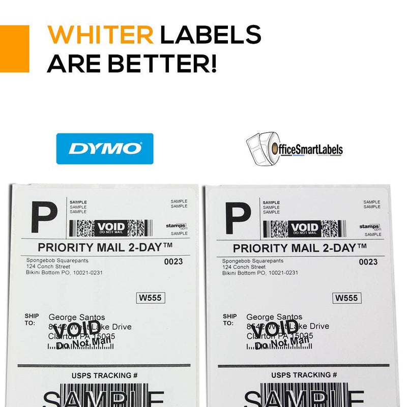 [Australia - AusPower] - OfficeSmartLabels - 4" x 6" 4XL Internet Postage Shipping Labels, Compatible with 1744907 (1 Roll - 220 Labels Per Roll) Prime - 001 Roll - 220 Labels Per Roll 