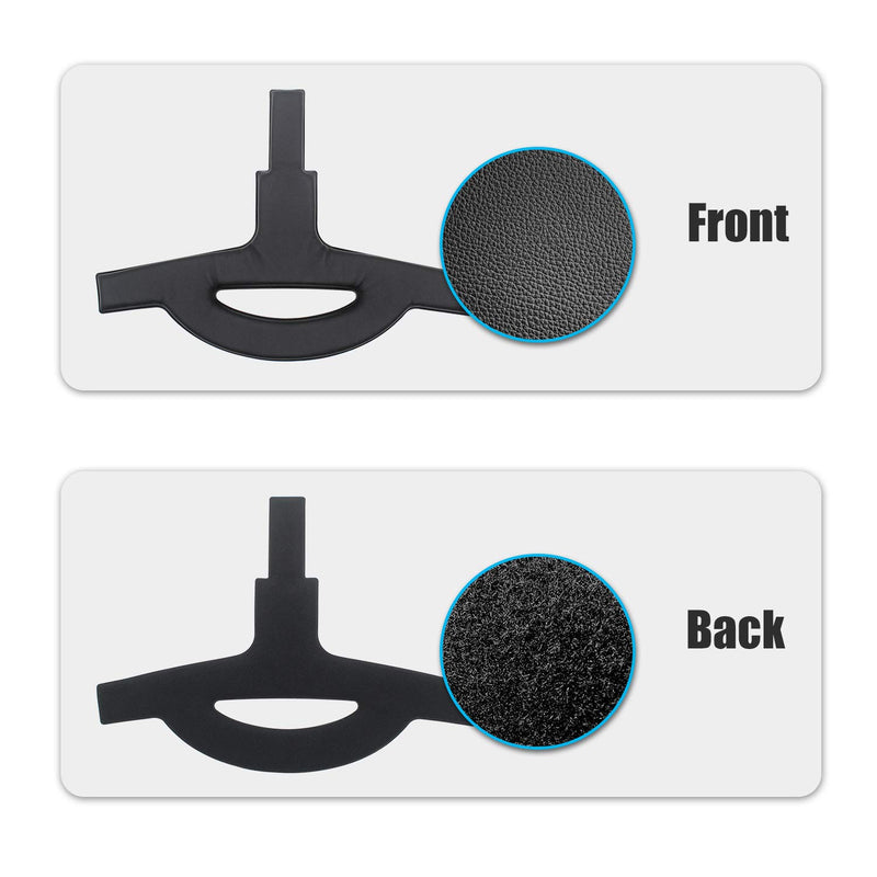[Australia - AusPower] - AMVR PU Leather Sponge Cover Pad Replacement Compatible for HTC Vive or Vive Pro Deluxe Audio Strap 